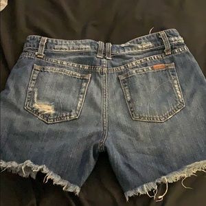 Joes jeans loose boyfriend short 100% cotton